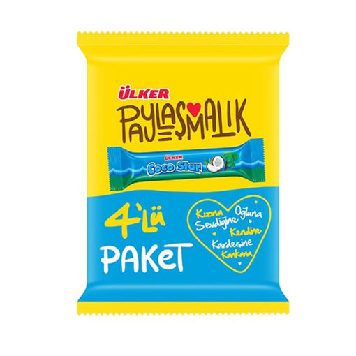 Ülker Cocostar 4lü Paket nin resmi