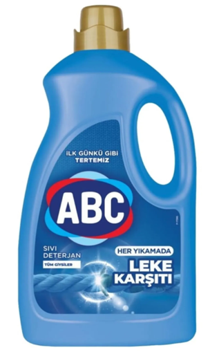 ABC Leke Karşıtı Sıvı Çamaşır Deterjanı 3000 Ml nin resmi
