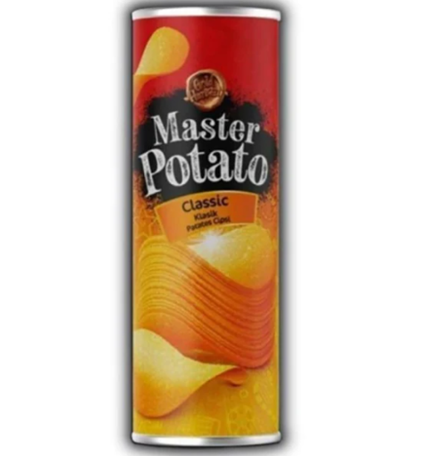 Master Potato Orijinal Sade Cips 160 gr nin resmi