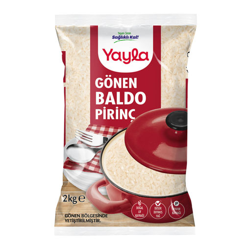 Yayla Baldo Gönen Pirinç 2 Kg nin resmi