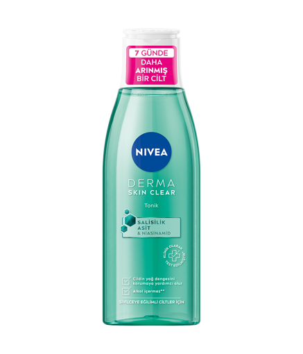 Nivea Derma Skin Clear Sivilceye Eğilimli Ciltler İçin Tonik nin resmi