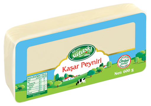 Sütaş Kaşar Peyniri 600 Gr nin resmi