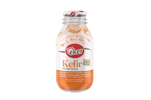 Eker Kefir Havuç Zerdeçal Mandalina 290 ml nin resmi