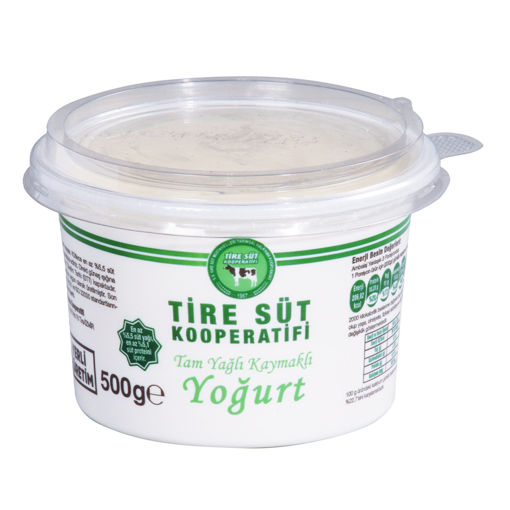 Tire Kaymaklı Yoğurt 500 Gr nin resmi