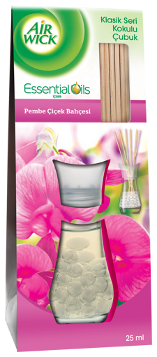 Airwick Pembe Çiçek Kokulu Bambu Çubuk 25 Ml nin resmi