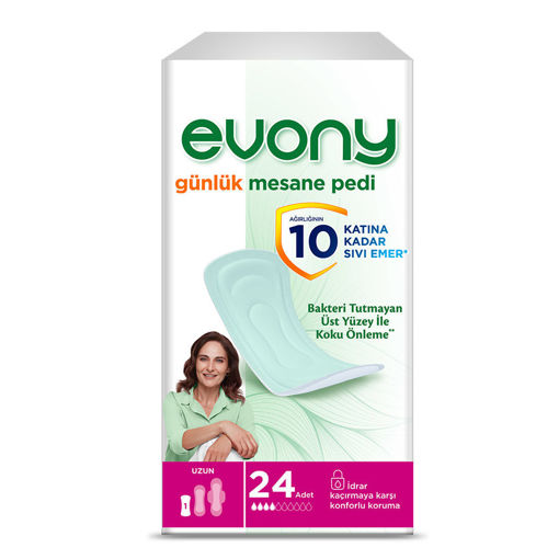 Evony Günlük Mesane Pedi Uzun 24 Adet nin resmi