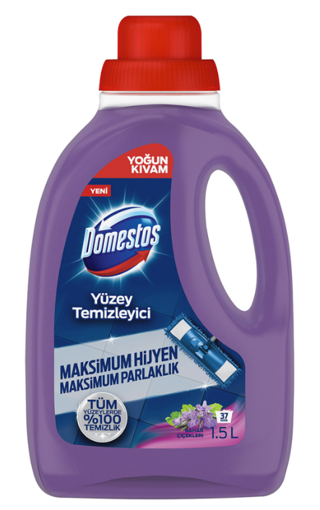 Domestos Çiçek Kokulu Yüzey Temizleyici 1500 Ml nin resmi