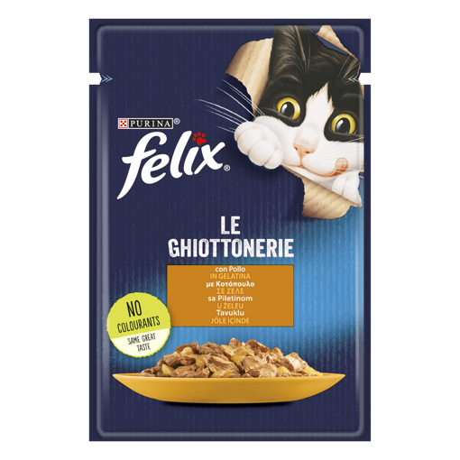 Felix Tavuk Etki Yaş Kedi Maması 85 Gr nin resmi