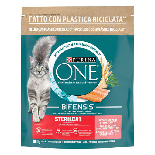 One Somonlu Kısır Kedi Maması 800 Gr nin resmi