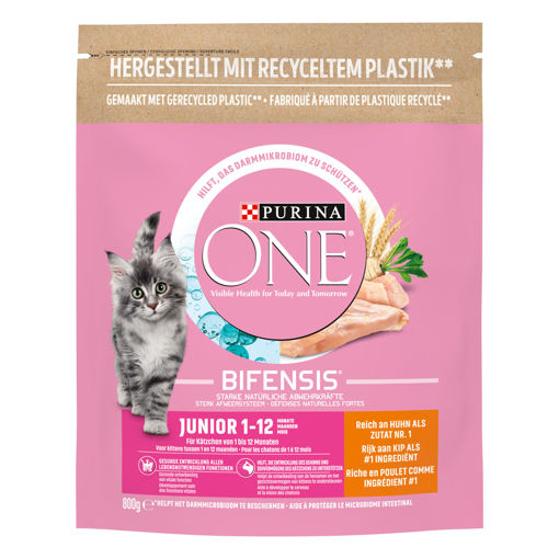 One Tavuk Etli Yavru Kedi Maması 800 Gr nin resmi
