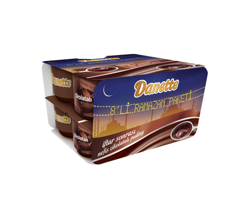 Danette Çikolatalı Puding 100Gr*8 nin resmi