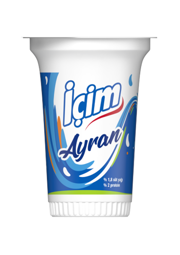 İçim Yarım Yağlı Bardak Ayran 170 Ml nin resmi