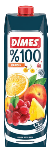 Dimes %100 Karışık Meyve Suyu 1L nin resmi