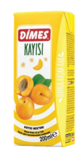 Dimes Kayısı İçeceği Leaf Meyve Suyu 0.2L nin resmi
