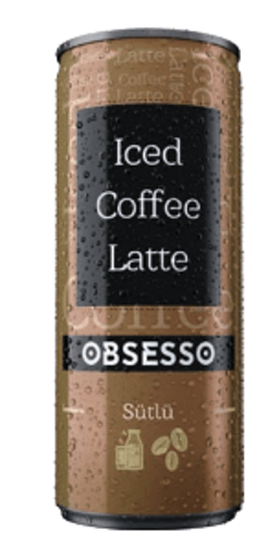 Obsesso Latte Soğuk Kahve 250 Ml nin resmi