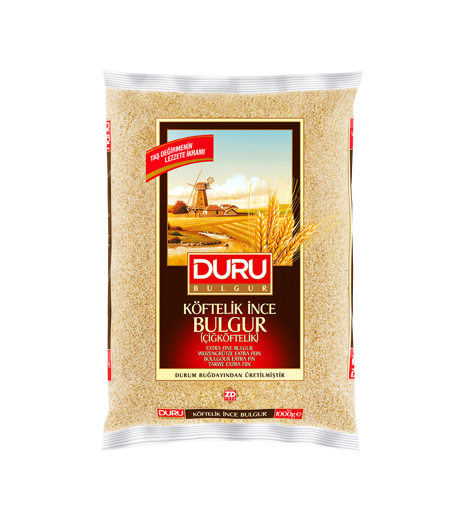 Duru Çiğ Köftelik Bulgur 1 Kg nin resmi
