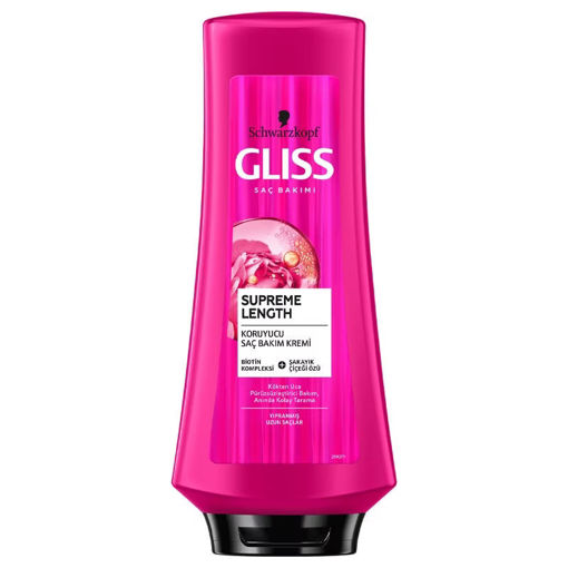 Gliss Supreme Lenght Uzun Saçlara Özel Saç Kremi 360 ml nin resmi