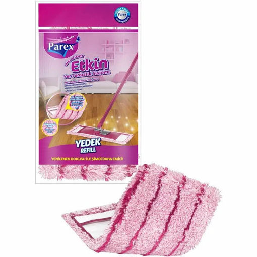 Parex Mikrofiber Etkin Yer Temizlik Sistemi Yedek nin resmi