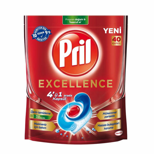Pril Excellence Tablet 40 Kapsül nin resmi
