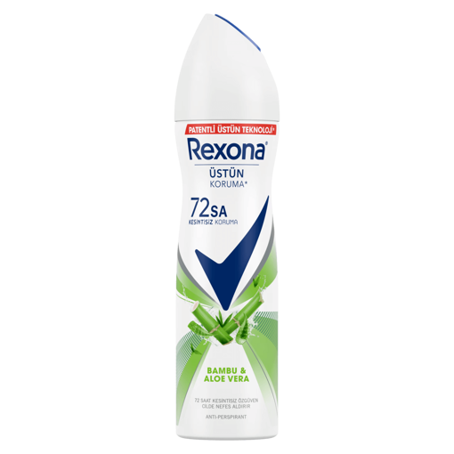 Rexona Bambu & Aloe Vera Antiperspirant Kadın Sprey Deodorant 150 ml nin resmi
