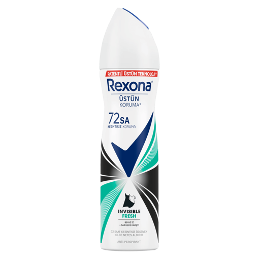Rexona Invisible Fresh Antiperspirant Kadın Sprey Deodorant 150 ml nin resmi
