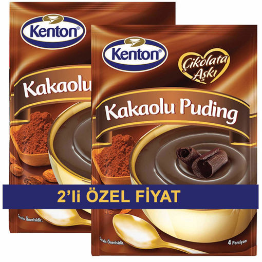 Kenton Çikolata Aşkı Kakaolu Puding 2'li nin resmi