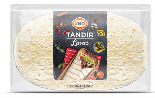 Uno Tandır Lavaş 6'lı 282 gr nin resmi