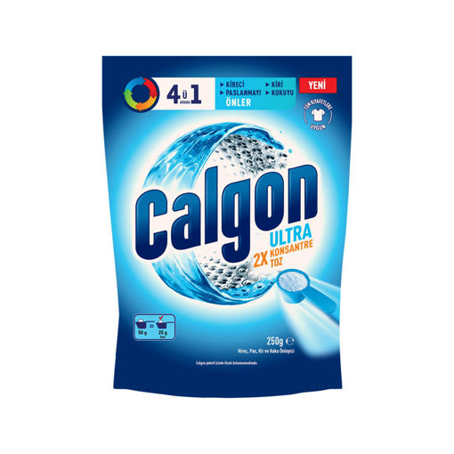 Calgon Kireç Önleyici 4ü1 Arada Ultra Konsantre Toz 250 Gr nin resmi