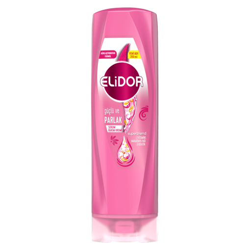 Elidor Güçlü ve Parlak Saç Bakım Kremi 350 ml nin resmi