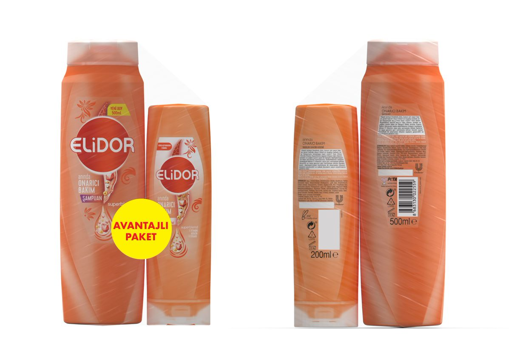 Elidor Onarıcı Bakım Şampuanı 400ML+200ML nin resmi
