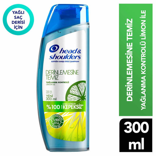 Head&Shoulders Derinlemesine Temiz Yağlanma Kontrolü Limon 300ML nin resmi
