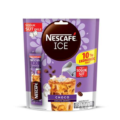 Nescafe 3ü1 Arada İce Choco 10lu nin resmi