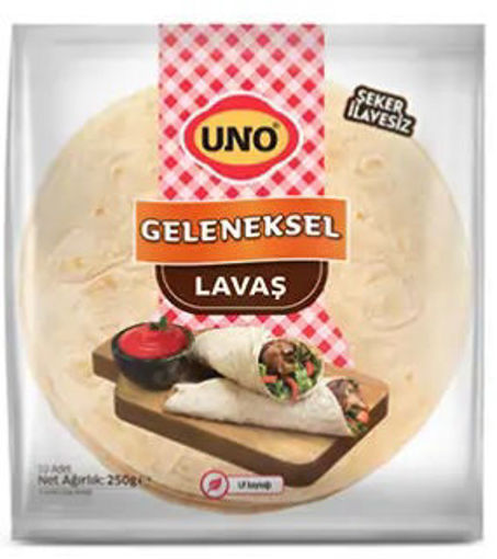 Uno Geleneksel Lavaş 250Gr (10 Adet) nin resmi