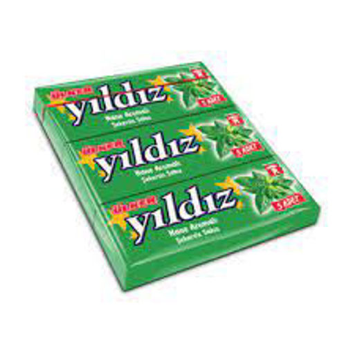 Ülker Yıldız Nane Aromalı Sakız nin resmi
