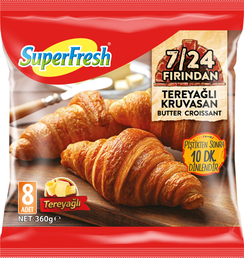 SuperFresh Tereyağlı Kruvasan 360 Gr nin resmi