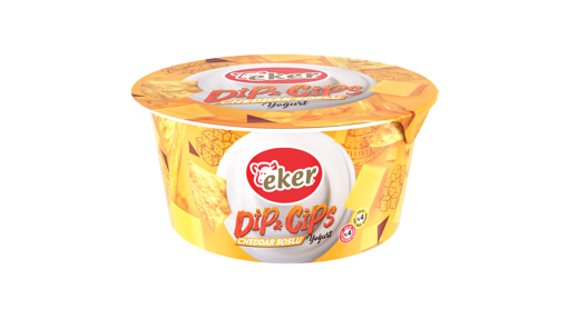Eker Dip Cips Cheddarlı Sos 125 Gr nin resmi