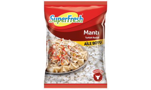 SüperFresh Aile Boyu Mantı 1000 Gr nin resmi
