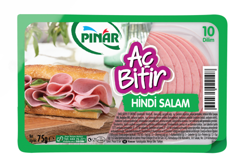 Pınar Aç Bitir Hindi Salam 75 Gr nin resmi