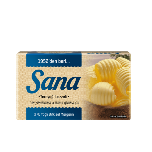 Sana Tereyağ Lezzeti Paket Margarin 250 Gr nin resmi