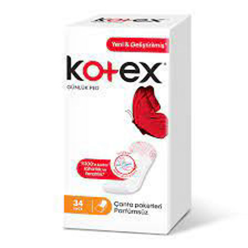 Kotex İnce Günlük Ped 34'lü nin resmi