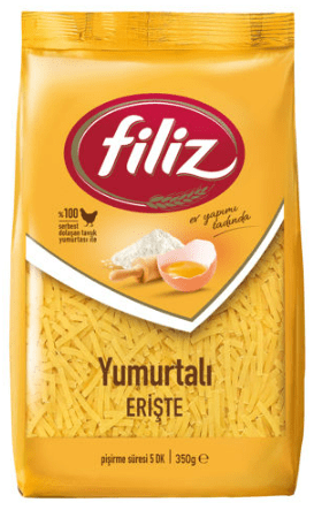 Filiz Yumurtalı Erişte Makarna 350 Gr nin resmi