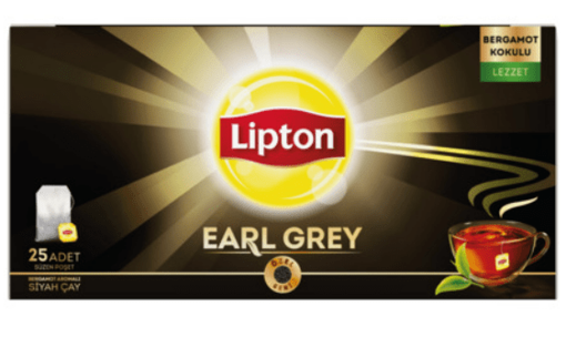 Lipton Earl Grey Bardak Poşet Çay 25'li 50 Gr nin resmi