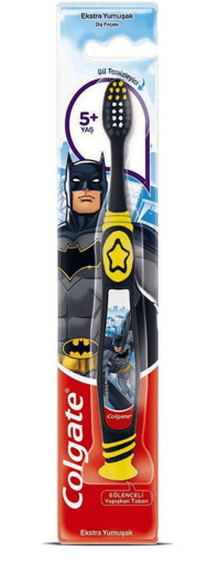 Colgate Barbie&Batman Özel Seri Extra Yumuşak Çocuk Diş Fırçası nin resmi