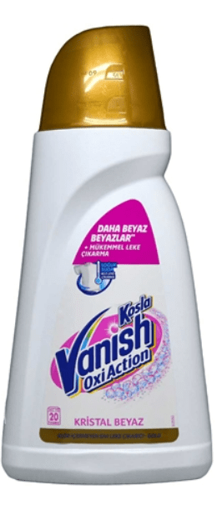 Kosla Vanish Oxi Action Gold Beyaz Çamaşırlar İçin Sıvı Leke Çıkarıcı 1000 Ml nin resmi