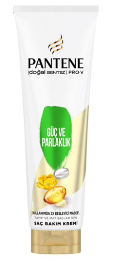 Pantene Doğal Sentez Güç Ve Parlaklık Saç Bakım Kremi 275 Ml nin resmi
