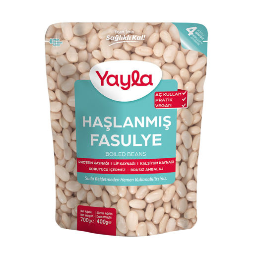 Yayla Haşlanmış Fasulye 700 Gr nin resmi