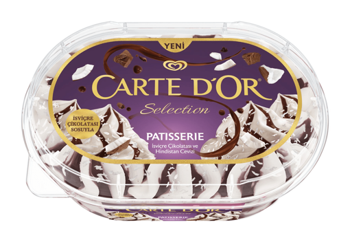 Algida Carte D'Or Selection Patisserie Kap Dondurma 800 Ml nin resmi