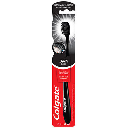 Colgate 360 Siyah Tekli Diş Fırçası nin resmi