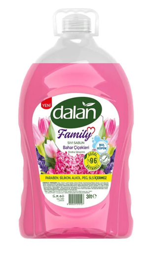 Dalan Family Bahar Çicekleri Sıvı Sabun 3 Lt nin resmi