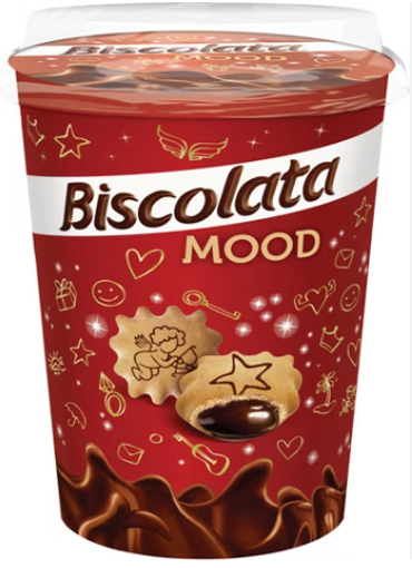 Biscolata Mood Çikolatalı Krema Dolgulu Bisküvi 125 Gr nin resmi